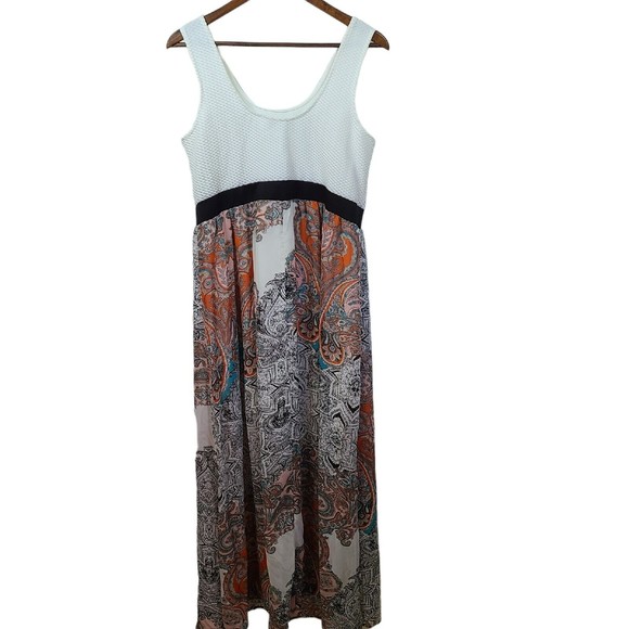 NWT Forever 21 Plus Sleeveless Midi Dress Womens 1X - Picture 2 of 5